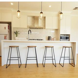 Clean kitchen design. Simplicity is key!