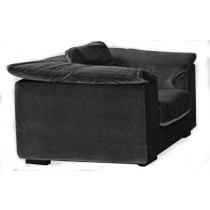 Cordoba Designer Sofa 1 seater 130 cm with fabric cover by Prod...