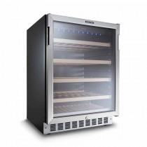 Vintec  V40SGEss, Stainless Steel lockable with grill at the bottom by Vintec