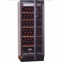 Wine cabinet 80 BTL Single Zone Glass Black Trim Reversible Door by Vintec