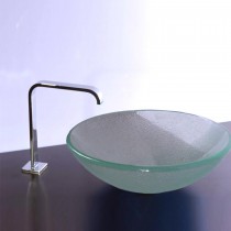 Designer Grained Finish Verde Glass Basin 435mm by Prodigg