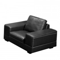 Greccio Classic Leather 1-Seater Sofa by Prodigg