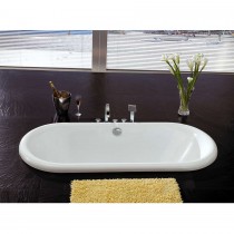 Silay Straight Designer Drop-in Bathtub 1495mm by Prodigg
