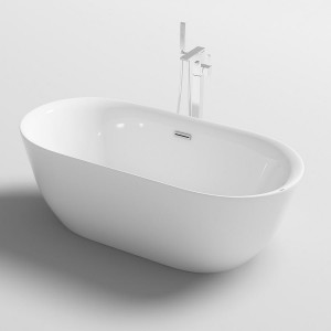 LAMONE Designer Bathtub 170cm | ovale free standing